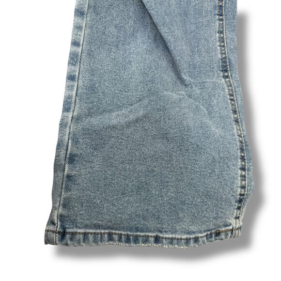 NEW Tinseltown Jeans Size 31 Juniors Size 13 Hi-Rise Straight Leg distressed - Picture 2 of 7